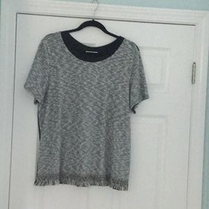 Womans short sleeve Les Lis pullover shirt 1X